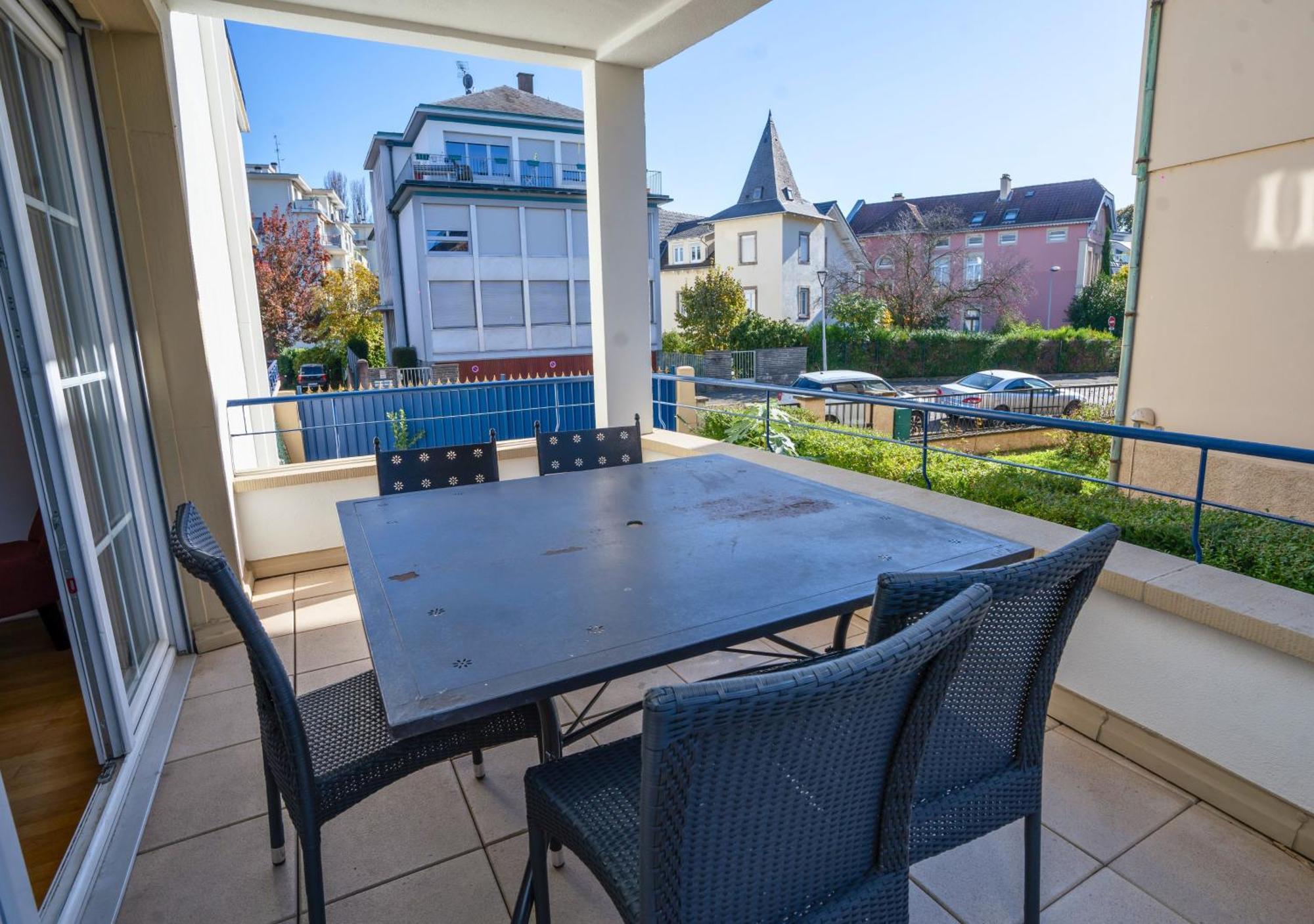 Charmant Appartement Avec Terrasse Dans Villa Strazburg Dış mekan fotoğraf