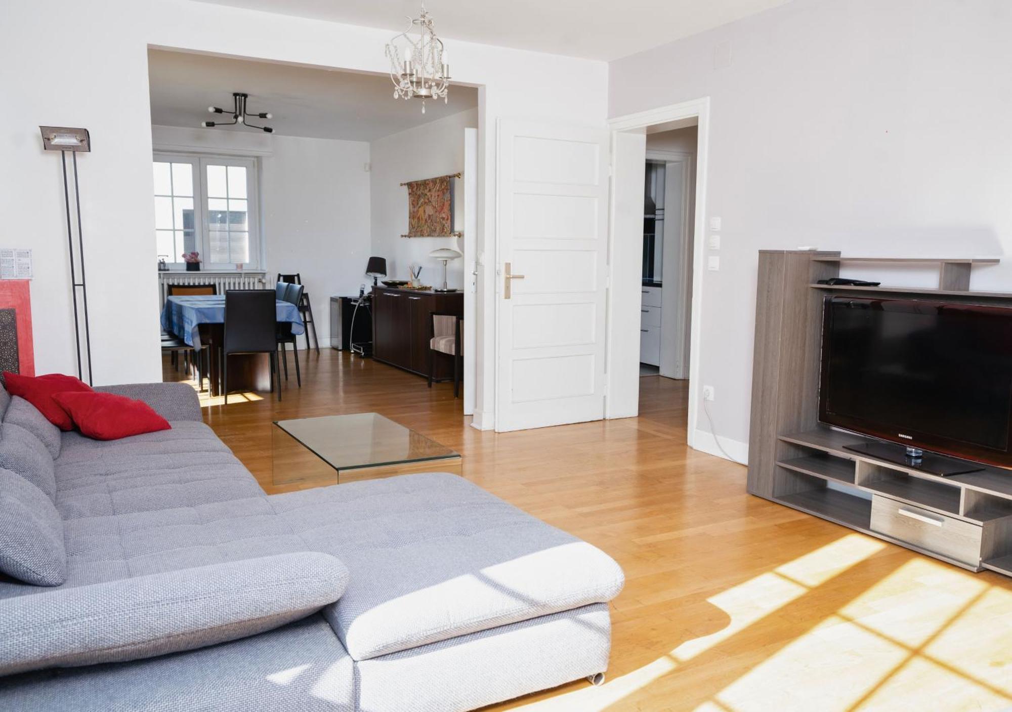 Charmant Appartement Avec Terrasse Dans Villa Strazburg Dış mekan fotoğraf